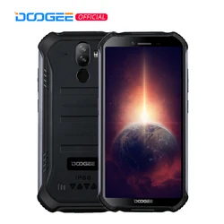 DOOGEE S40 Pro Android 10 прочный мобильный телефон IP68/IP69K 4 Гб Оперативная память 64 Гб Встроенная память Водонепроницаемый смартфонов Helio A25 Восьмиядер...