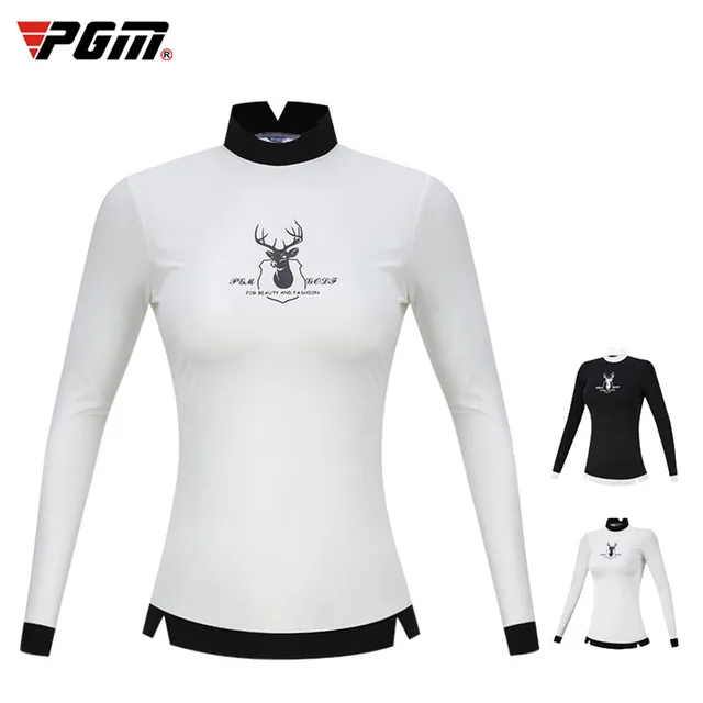US $20.10 PGM Golf Training T Shirts Womens Long Sleeves Tops Clothes Ladies Autumn TShirt Slim Team Uniform