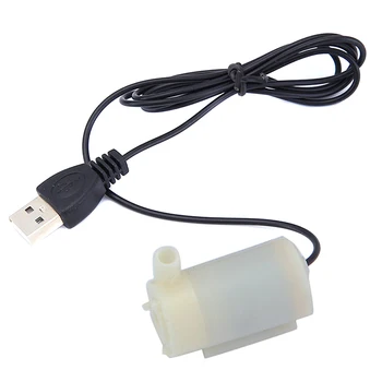 

USB Micro Submersible And Amphibious DC Motor Pump Water Pump 5V 2~3L/min Horizontal, Vertical
