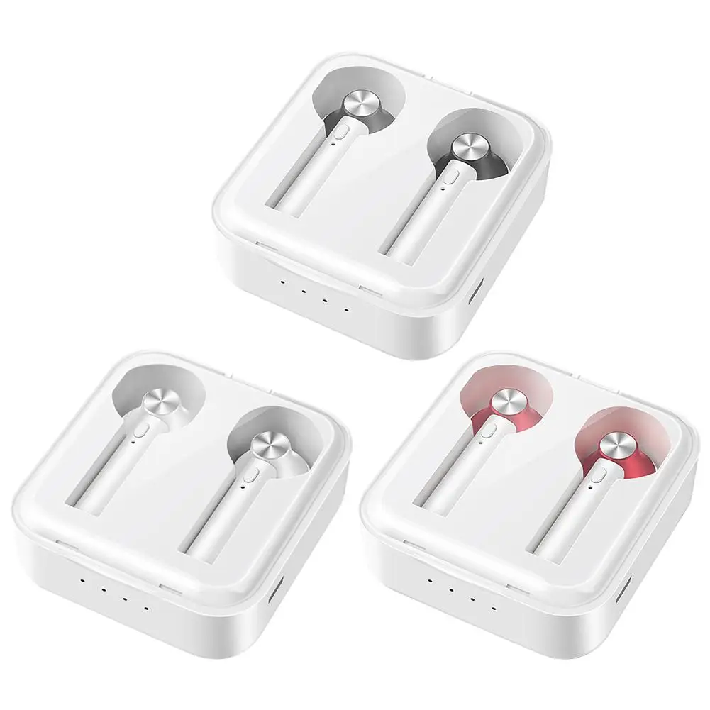 

Newest D018 TWS Bluetooth 5.0 Headset Wireless Sports Earphone Automatic Pairing 3D Stereo Earbuds With Charging Box Mic