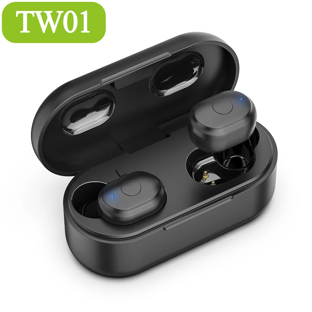 AUSDOM TW01 спортивные мини TWS Bluetooth наушники беспроводные наушники Беспроводная гарнитура Bluetooth наушники с двойным микрофоном стерео - Цвет: TW01
