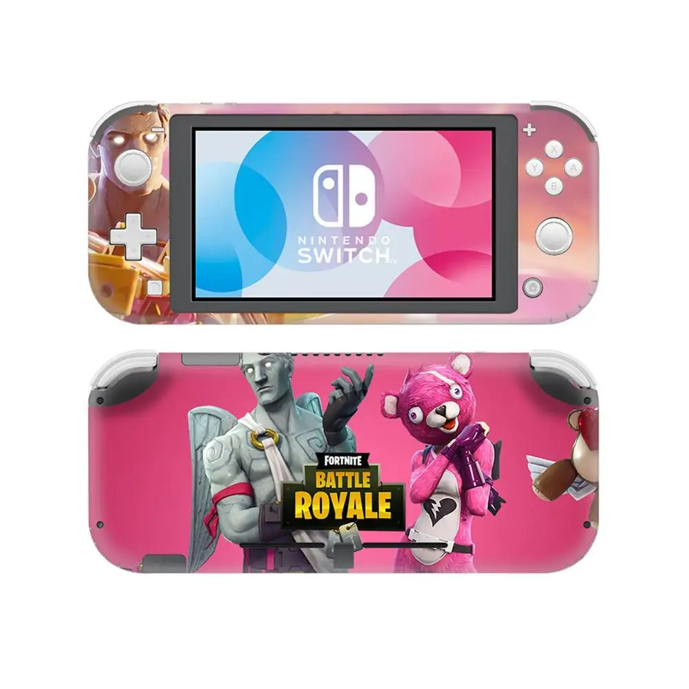 NS NX аксессуары виниловая кожа Наклейка для nintendo Switch Lite Защитная крышка наклейка виниловая кожа для кожи наклейка s 0365 - Цвет: Фиолетовый