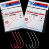 10pcs/lot black and red sode fishing hooks  High Carbon Steel Fishing Hook  Non-Barb  gamakatsu ► Photo 1/6