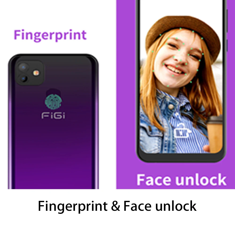 unlock phone FIGI Note 1 Smartphone 6.6inch Display 4000mAh Battery MTK Helio P25 Octa Core 3GB 32GB Mobile phone 13MP Dual Cam