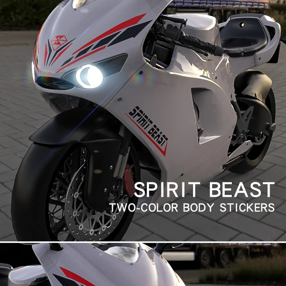 Мотоциклетная наклейка Spirit Beast аксессуары водонепроницаемые для Benelli Honda Yamaha Triumph
