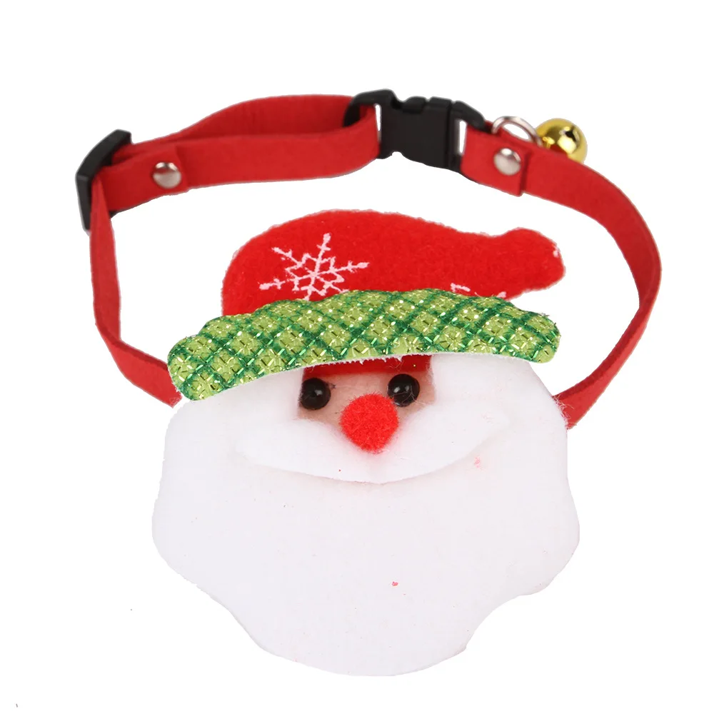 Funny Festival pet collar Christmas cats leash Dog necklace Halloween kitten puppy collar For Small Dogs Cats Pet accessories (8)