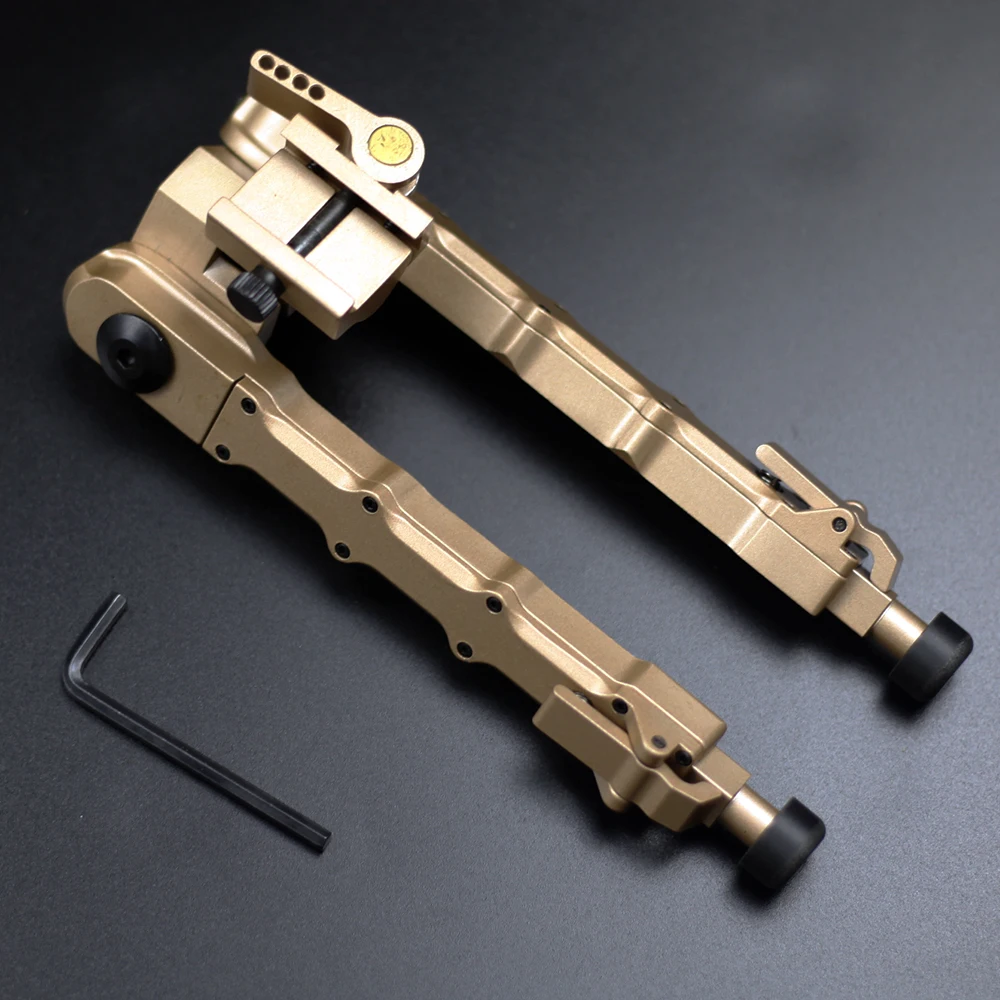 V9 Золотая SR-5 QD игрушечная винтовка Bipods Тактический выдвижной складной Кронштейн Телескопический быстросъемный штатив игрушечный пистолет аксессуары для ремонта