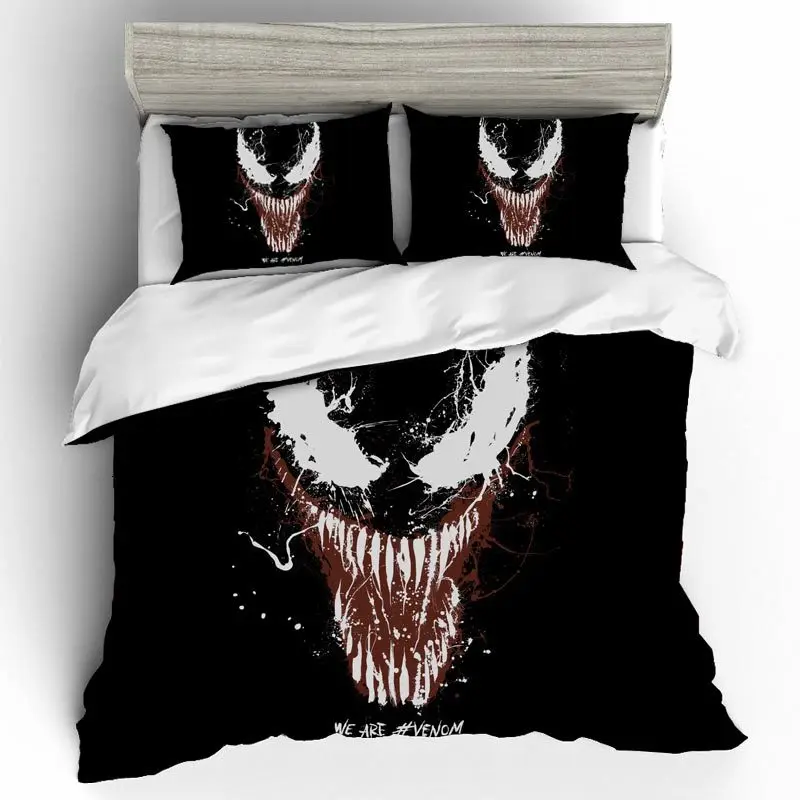 DQ0425 Venom домашний текстиль постельное белье Ropa De Cama свадебный подарок Sabanas 3d комплект постельного белья королевского размера Lencol Cama Casal Cat постельное белье поплин - Цвет: DQ0425