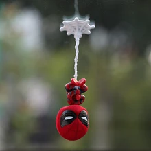 Крутая игрушка, мультяшная модель человека-паука, автомобиль, резиновый орнамент, магнит, авто интерьер, приборная панель, украшение, кукла, подарок, отделка автомобиля, аксессуары