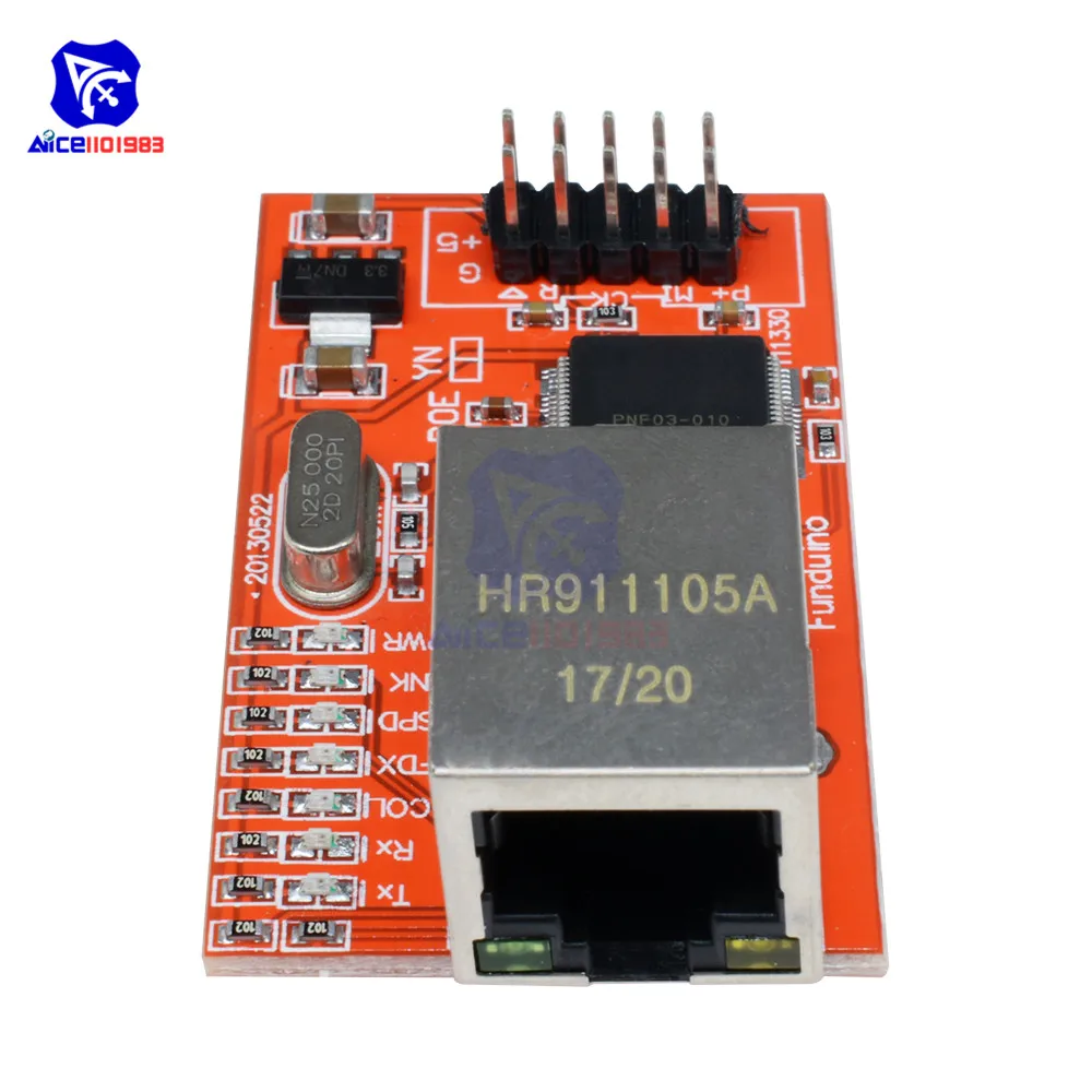 Сетевая плата Mini W5100 LAN Ethernet Shield модуль R3 3 В 5 совместим с Arduino UNO Mega 2560