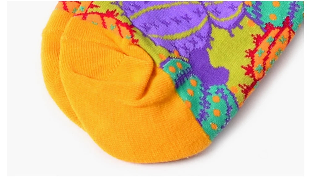 Новый прилив для мужчин wo Happy носки для девочек Забавный Мак psychedelic иллюстрации серии sokken цвет поп-арт стиль пары хип хоп панк sox