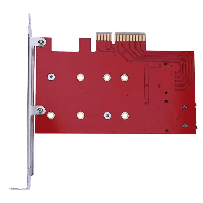 High Speed Pci-E X4 For Ngff(M.2) Hard Disk Ssd Card Extension Sata Cable Card Adapter For Pc Desktop Pcie Card Adapter