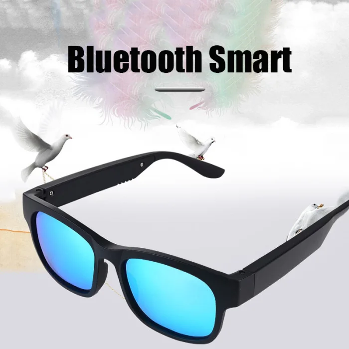Новые Смарт Bluetooth очки стерео Bluetooth гарнитура наружные портативные солнцезащитные очки водонепроницаемые IP7 гарнитура