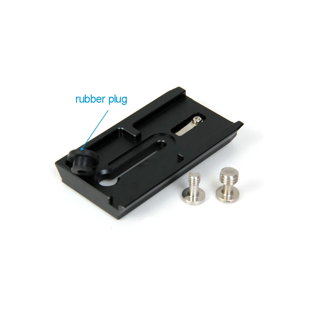 501PL раздвижная БЫСТРОРАЗЪЕМНАЯ пластина 1/"-20& 3/8" Винты для Manfrotto 501HDV 503HDV 701HDV MH055M0-Q5