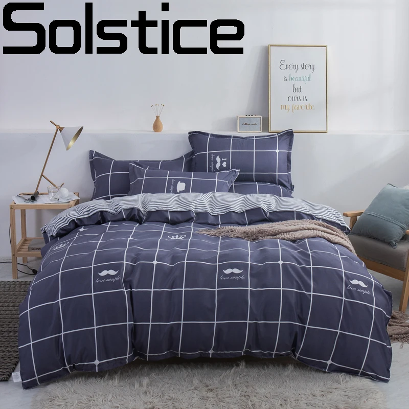 

Solstice Homeuse Juvenile Bedding Sets Bed Sheet Duvet Cover Pillowcases Brief Style Thick Bed Linings Twin Bed 3-4pcs