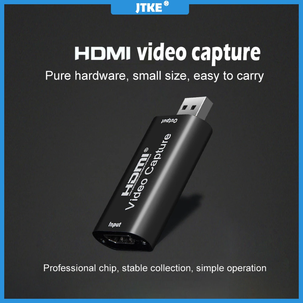 Mini 4K 1080P USB 2.0 Video Capture Card Game Recording Box for PS4 For Youtube OBS Live Streaming Broadcast | Компьютеры и офис