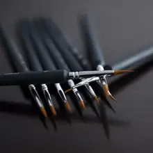 9 шт Кисть для набросков контурных линий гуашь акварельные краски масляные краски ing