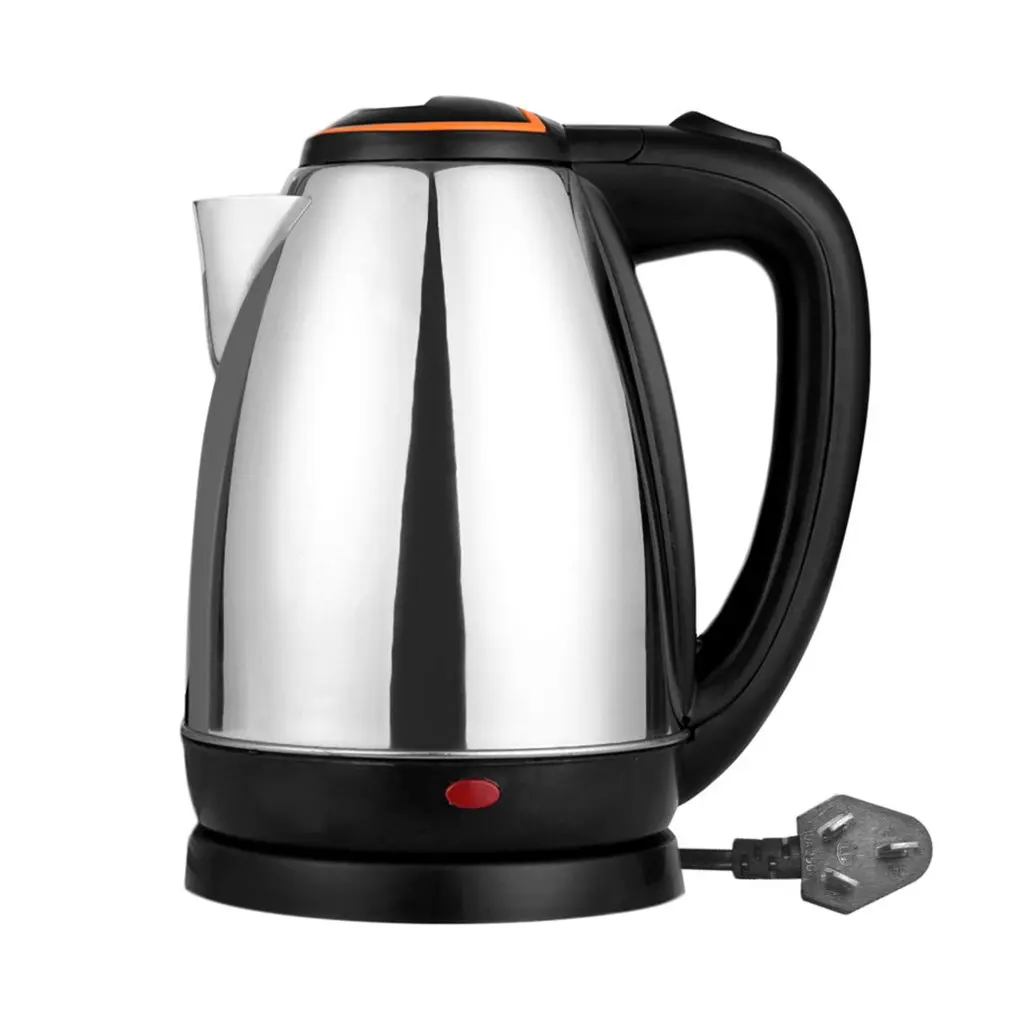 

2L Stainless Steel Cordless Electric Kettle 220V Electric Water Kettles 1800W Power 360 Degree Rotational Base Jug Kettle