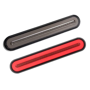 

12-24V Car LED Trailer Truck Brake Light Sequential Flowing Signal Lamp Waterproof Neon Halo Ring Tail Brake Stop Turn Light