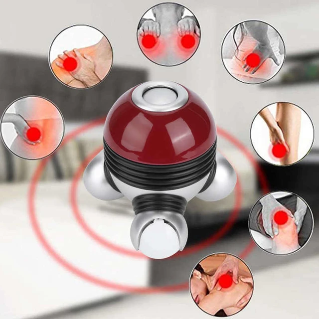 Mini Portable Hand-Held Body Vibrating Massager with LED Light for Head  Neck Legs Pain Release Relaxation _ - AliExpress Mobile