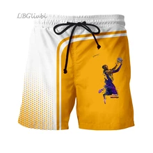 LBG Новинка, шорты Kobe Bryant с 3D принтом Спортивные штаны повседневные брюки для мужчин и женщин фитнес брюки/Чемпион Шорты