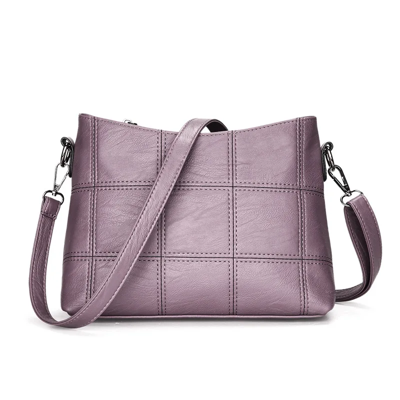 

Versitile Fashion 2018 Spring New Style Crossbody Bag Soft Surface Spiraea Pattern Simple Casual WOMEN'S Bag