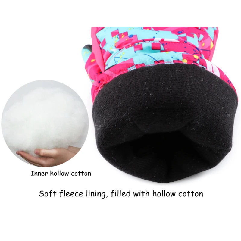 Men Women Winter Sport Waterproof Gloves Touch Screen Skiing Gloves Skateboard Snowboard Ski Non-slip Gloves Mittens