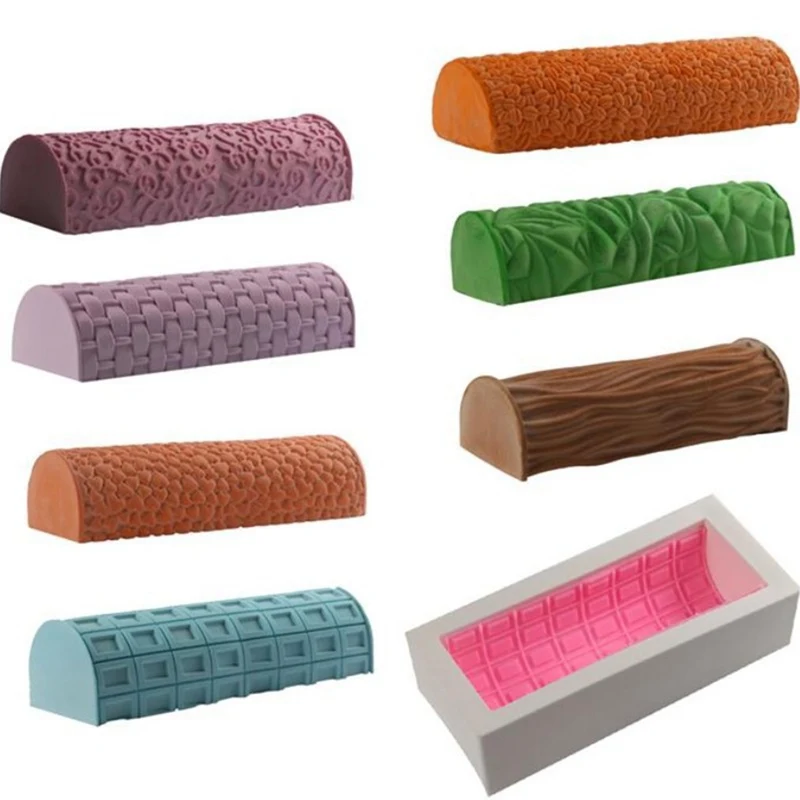

Mousse roll baking mold Wood Cake Molds Baking Log Kit Dessert Bakeware Cakes Tools