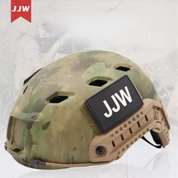 Casque tactique de Camouflage pour Camp d'été, plaque de guidage légère et rapide, Sports de plein air, équitation, Film et accessoires de télévision 