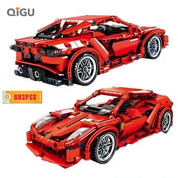 

Technic City Speed Racer Super Racing Sports Vehicle Building Blocks Technic Car Bricks Children DIY Toys Kids Birthday Gifts