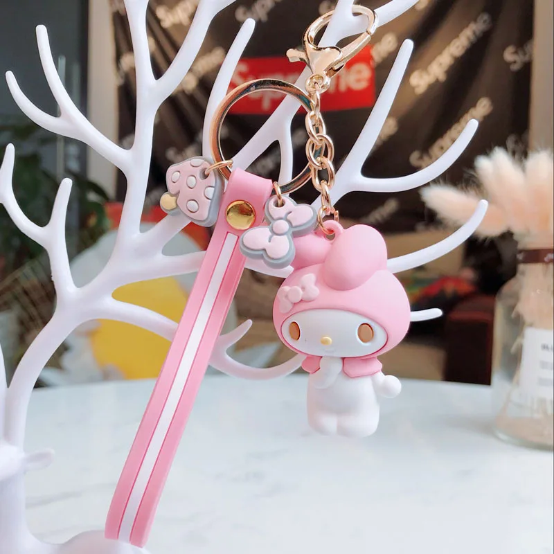 1 шт. креативный Sanrio серия My Melody пудинг Cinnamoroll Собака брелок Hello Kitty сумка подвеска брелок для девочек фигурка игрушка