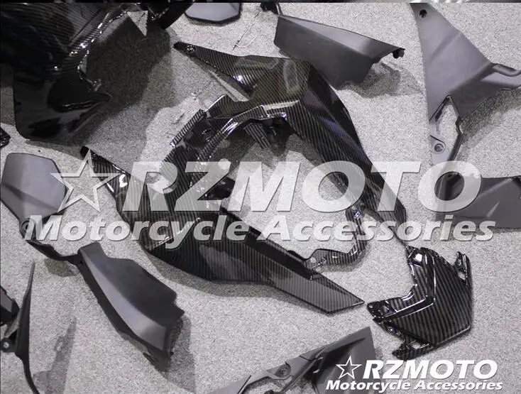 Мотоциклетный обтекатель abs комплект для Honda CBR1000RR- углеродное волокно узор переводная вода печать Магазин № 0131