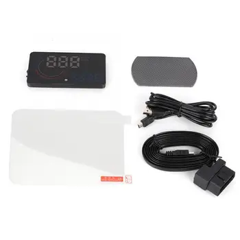 

Universal D2500 4.8in Car HUD Head Up Display Projector Speed Fuel Consumption Displayer Car Accessories
