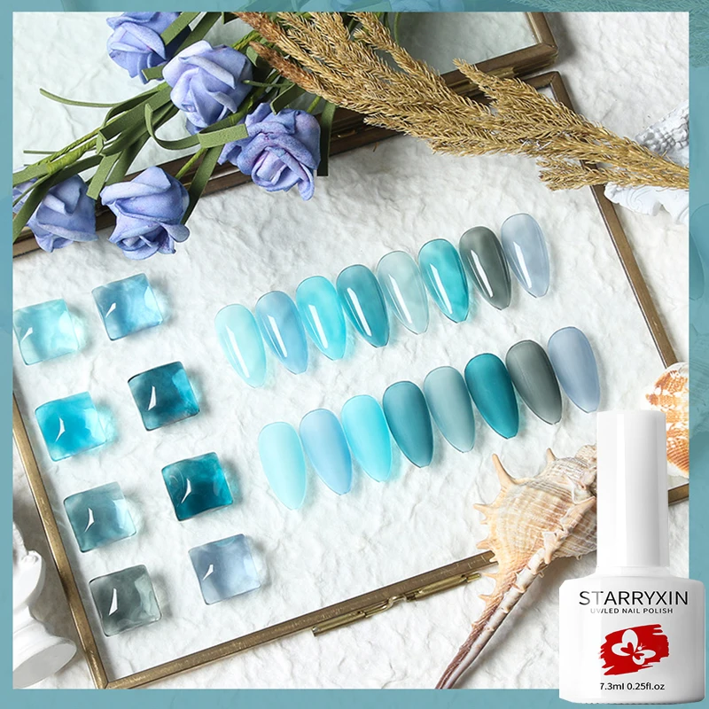 Nail polish new ice cream blue screen red popular color manicure decoration small pack series 027 | Красота и здоровье