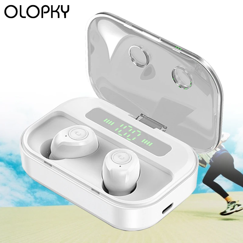 

Bluetooth Earphone M7s TWS Wireless Headset LED Power Display 5.0 HIFI Noise Reduction Gaming Sport Earbuds for Android Iphone