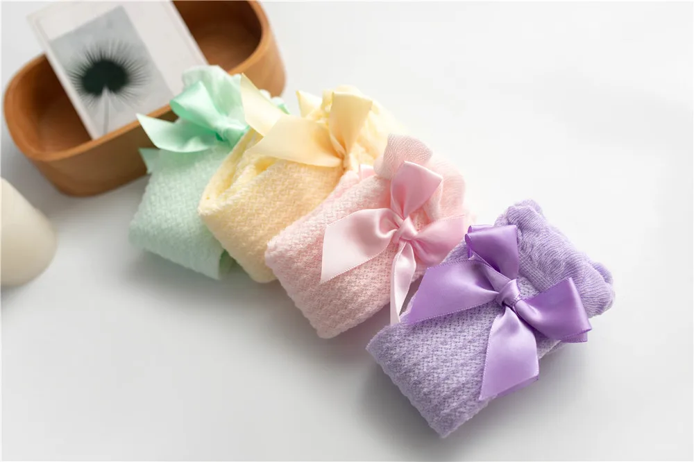 Description Picture 5 of itemChildren's Socks Mesh Bow Baby Socks Summer Thin Anti-mosquito Socks Toddler gir princess bowknet Mesh Bear Sock