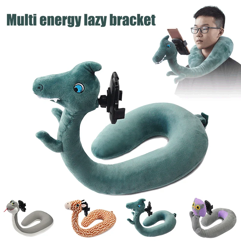 

High Quality Mobile Phone Holder Lazy Bracket Multifunction U Shape Neck Pillow Flexible Stand