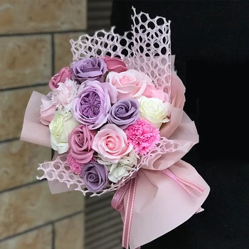 

Artificial PE Foam Rose Flowers for Wedding Bride Bridegroom Bouquet Party Birthday Decoration DIY Supplies Birthday Gifts