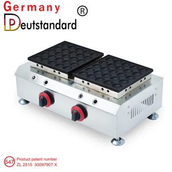 

factory price commercial gas 25+25 holes pancake maker machine with CE