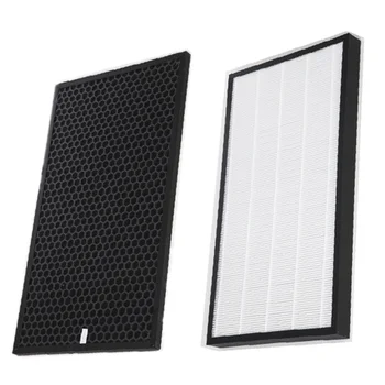 

-for Sharp FU-A80A FU-A80A-W FZ-A80SFE Air Purifier HEPA and Active Filtrate Fit for Sharp FU-A80E /FU-A80A / FU-A80A-W