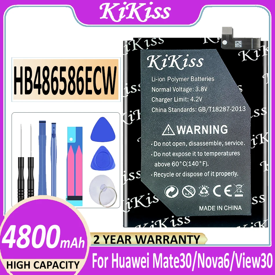 HB486586ECW Аккумулятор для Huawei Mate 30 Nova6 Nova 6 SE Honor VIew V30/P40 Lite 4G фотосессия | Мобильные