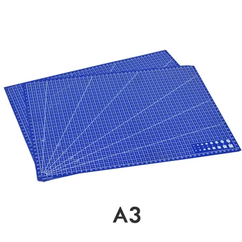 

Pvc Rectangular Cutting Mat Grid Line Tool Plastic 45cm x 30cm Cutting Mat A3