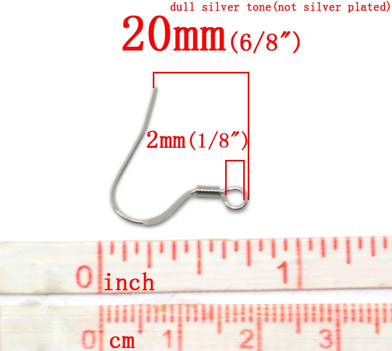 18x19mm 50pcs 100 шт 20x18/23x22 мм серьги из нержавеющей стали с подвесными шариками серьги для ювелирных изделий DIY аксессуары для изготовления ювелирных изделий - Цвет: 18x19mm 50pcs