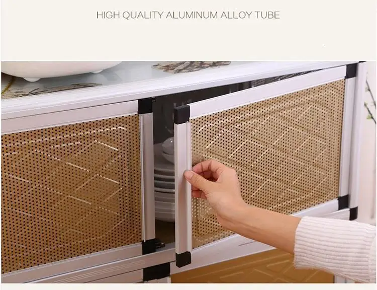 Sidebord Bestek Lade сервант для комнаты торцевые столы Mueble Cocina Meuble буфет из алюминиевого сплава кухонная мебель шкаф