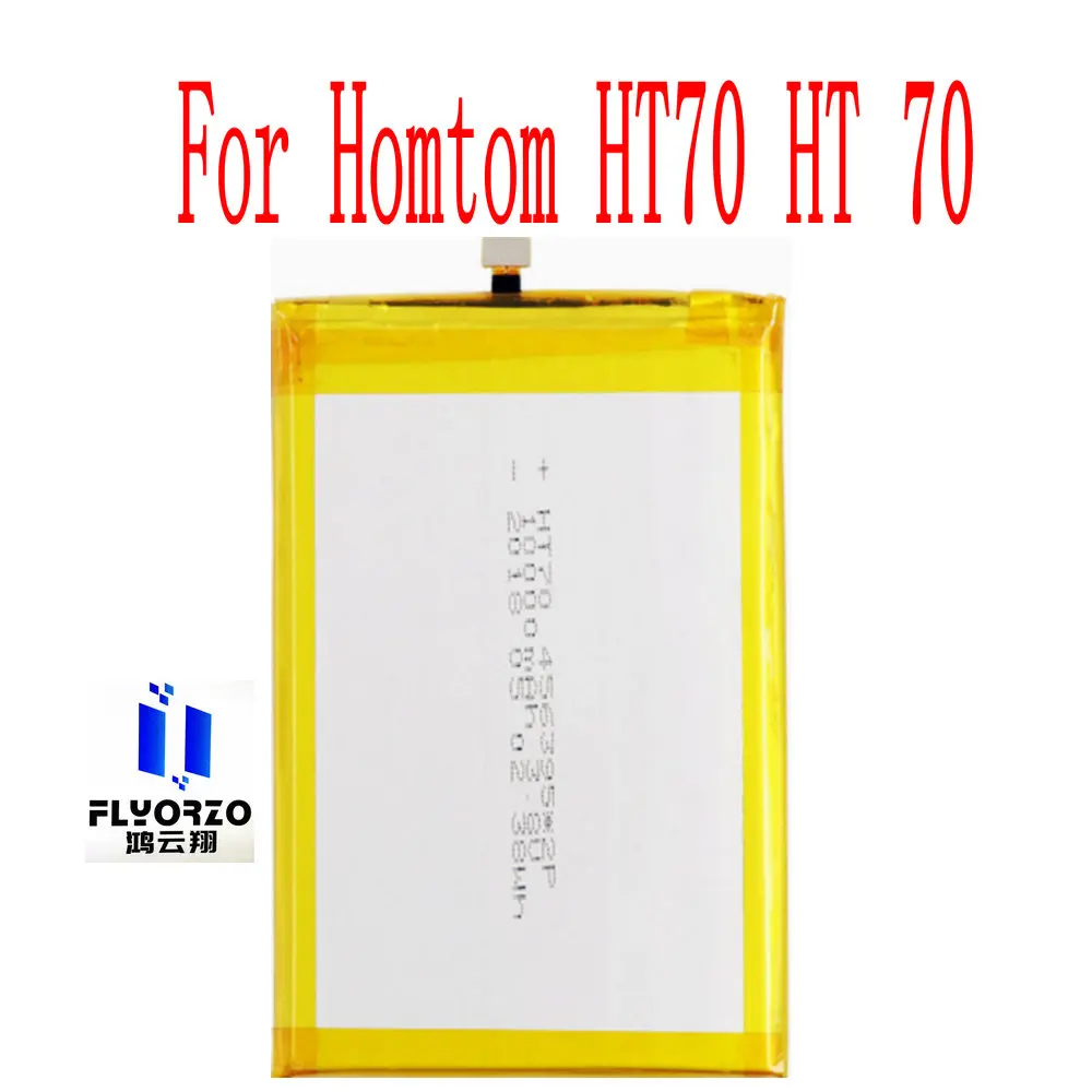 

100% New High Quality 10000mAh Homtom HT70 Battery For Homtom HT70 HT 70 Mobile Phone
