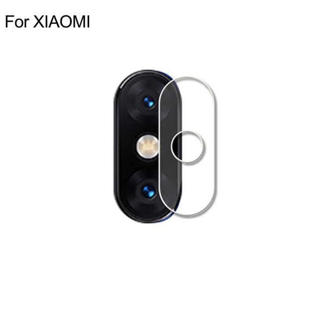2 в 1 9D камера из закаленного стекла для Xiaomi mi A2 A3 Lite mi 8 mi 8 Lite mi 9 mi 9se Lite Защитная пленка для объектива защитное стекло - Цвет: Only Lens Film