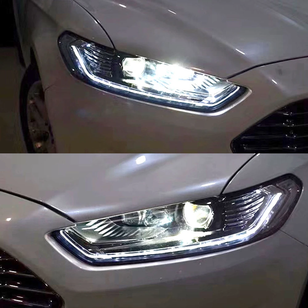 Автомобильный Стайлинг для Ford Mondeo 2013 2014 2015 светодиодный налобный фонарь нового
