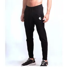 Новинка, мужские спортивные штаны, хлопковый спортивный костюм, штаны для тренажерного зала, высокое качество, для фитнеса, повседневные, эластичные, Мужская одежда для бодибилдинга, штаны для бега