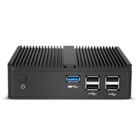 Fanless Mini PC Intel Celeron N2830 HDMI VGA Display 5x USB Ports Gigabit Ethernet Support Windows Linux Rugged Computer 1