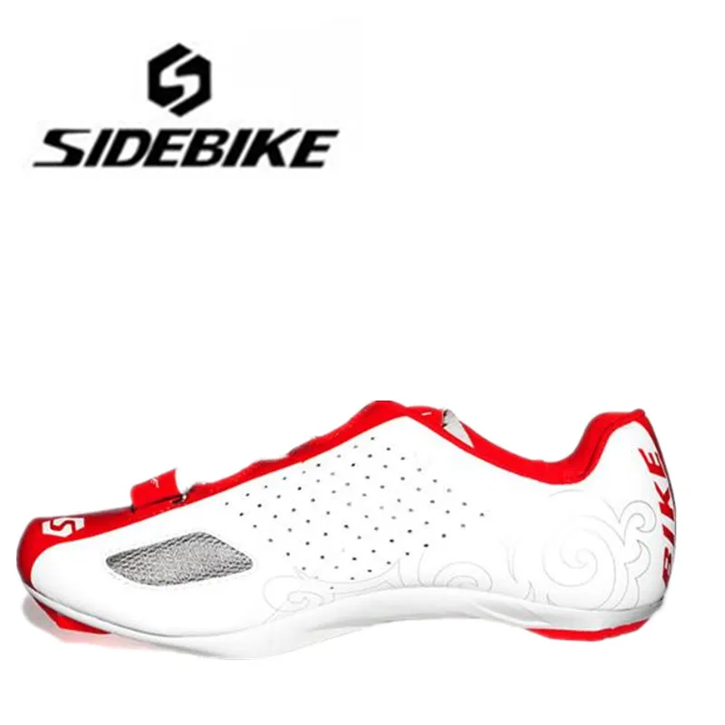 Sidebike/Обувь для велоспорта, профессиональная обувь для езды на велосипеде, комплект с замком для езды на велосипеде, для гонок, самоблокирующийся, для спорта на открытом воздухе, ультралегкий велосипед